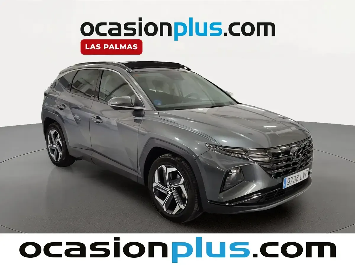 Usado Hyundai Tucson 265 CV (194 kW) 2021 Gris / plata SUV