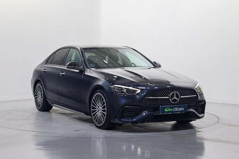 Usado Mercedes C220 200 CV (147 kW) 2023 Azul Berlina