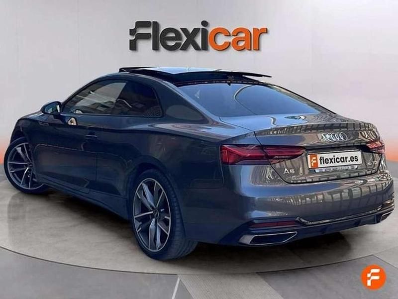 Usado Audi A5 163 CV (119 kW) 2021 Gris Coupe