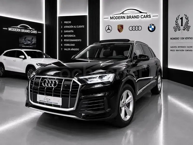 Usado Audi Q7 340 CV (250 kW) 2022 Negro SUV