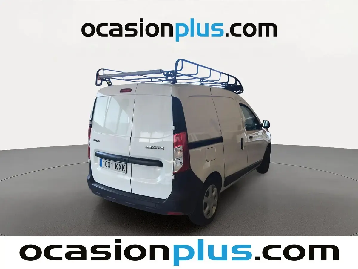 Usado Dacia Dokker Essentiel 102 CV (75 kW) 2019 Blanco Monovolumen