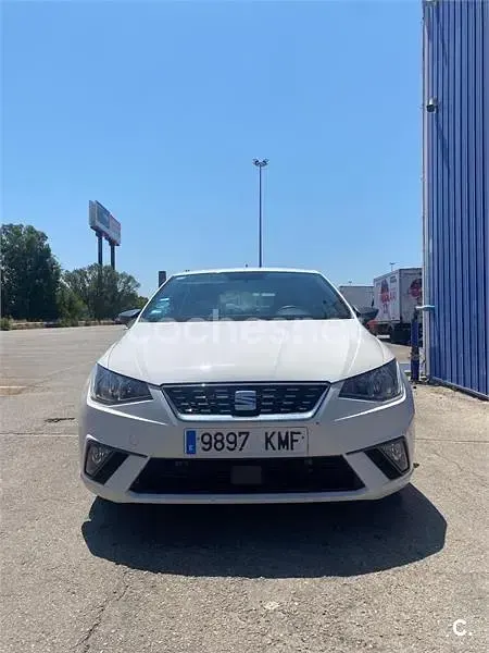Usado Seat Ibiza XCELLENCE 95 CV (69 kW) 2018 Blanco Utilitario