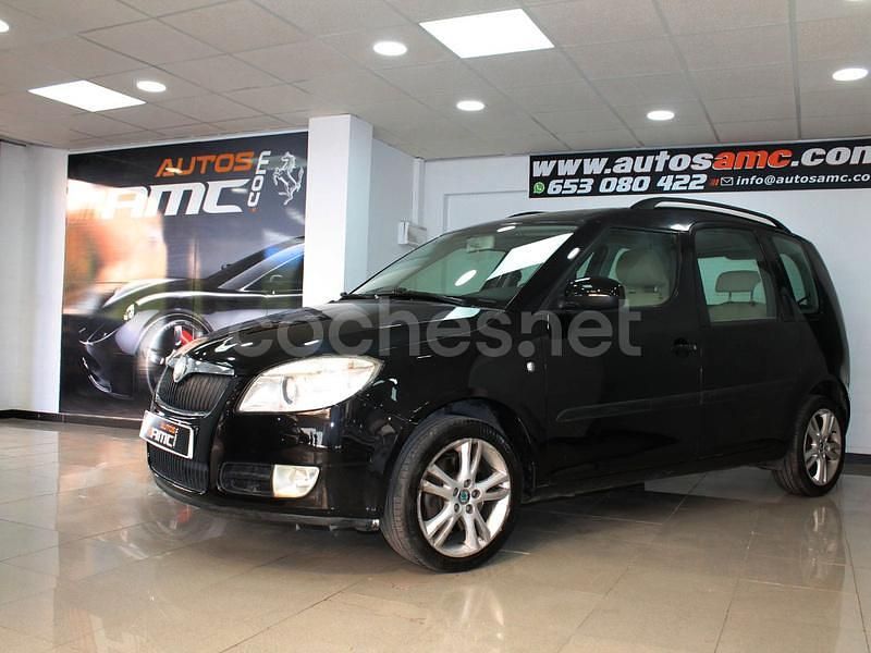 Negro Usado 2008 Skoda Roomster Familiar | 4899 € - Imagen 1/4