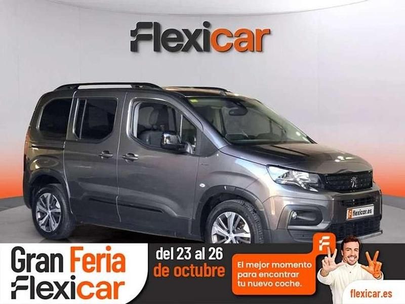 Gris Usado 2019 Peugeot Rifter GT-line Monovolumen | 15.890 € (Super precio) - Imagen 1/4