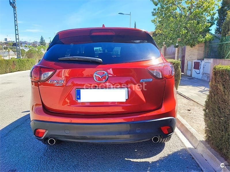 Usado Mazda CX-5 Luxury 150 HP (110 kW) 2014 Vermelho SUV