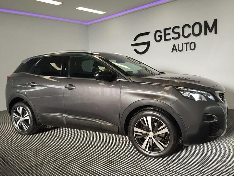 Usado Peugeot 3008 GT-line 130 CV (95 kW) 2018 Gris / plata SUV