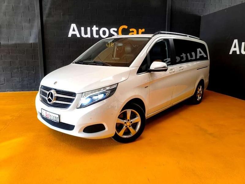 Blanco Usado 2017 Mercedes V250 Avantgarde Monovolumen | 32.000 € (Precio justo) - Imagen 1/4