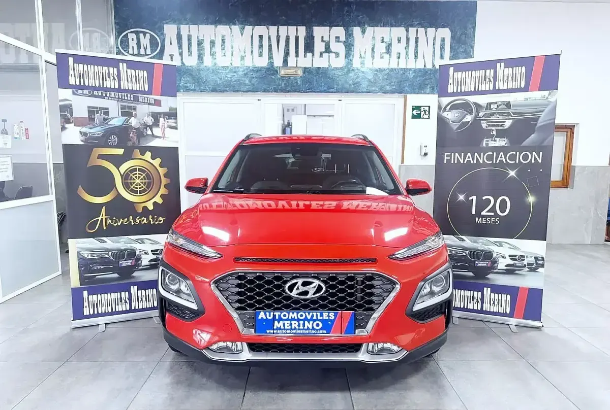 Usado Hyundai Kona 115 CV (84 kW) 2018 Naranja SUV