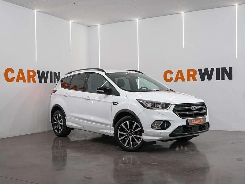 Blanco Usado 2019 Ford Kuga ST-Line SUV | 17.900 € (Precio justo) - Imagen 1/4
