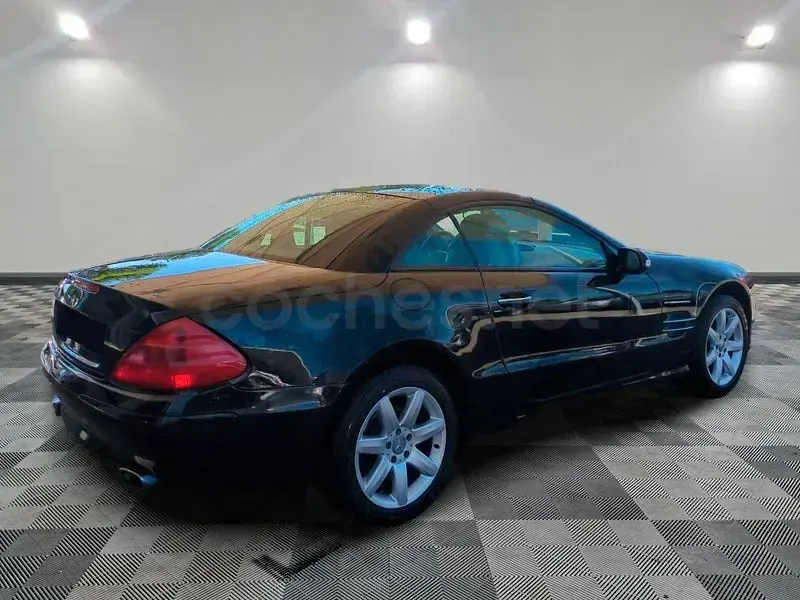 Usado Mercedes SL350 245 CV (180 kW) 2003 Negro Descapotable