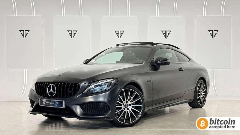 Gris Usado 2018 Mercedes C220 Coupe | 27.900 € (Precio justo) - Imagen 1/4