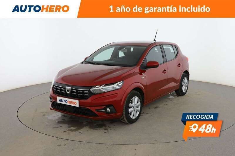 Rojo Usado 2021 Dacia Sandero Comfort Utilitario | 9809 € (Super precio) - Imagen 1/4