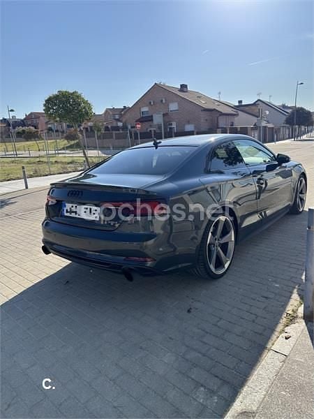 Usado Audi A5 S-Line 252 CV (185 kW) 2018 Gris / plata Coupe