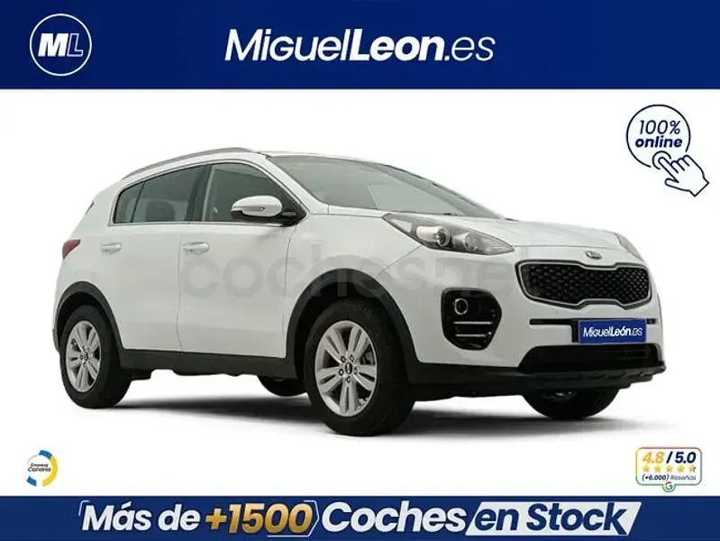 Usado Kia Sportage 132 CV (97 kW) 2017 Blanco SUV