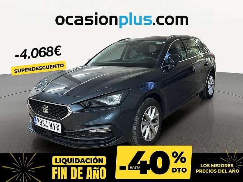 Usado Seat Leon ST Style 116 CV (85 kW) 2025 Gris Familiar
