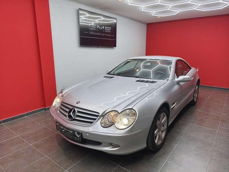 Plateado Usado 2005 Mercedes SL350 Coupe | 16.250 € (Super precio) - Imagen 1/4