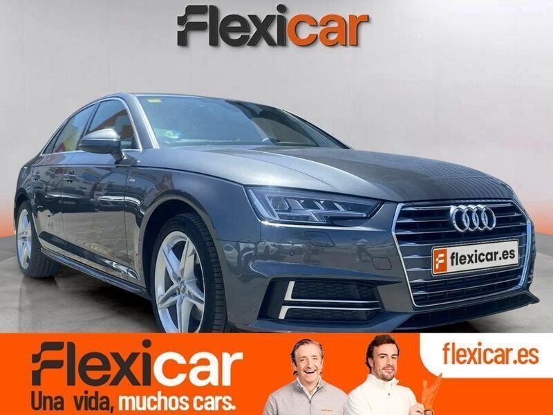 Gris Usado 2018 Audi A4 S-Line Berlina | 24.990 € (Precio justo) - Imagen 1/4