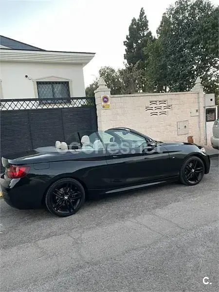 Usado BMW 230 252 CV (185 kW) 2017 Negro Descapotable