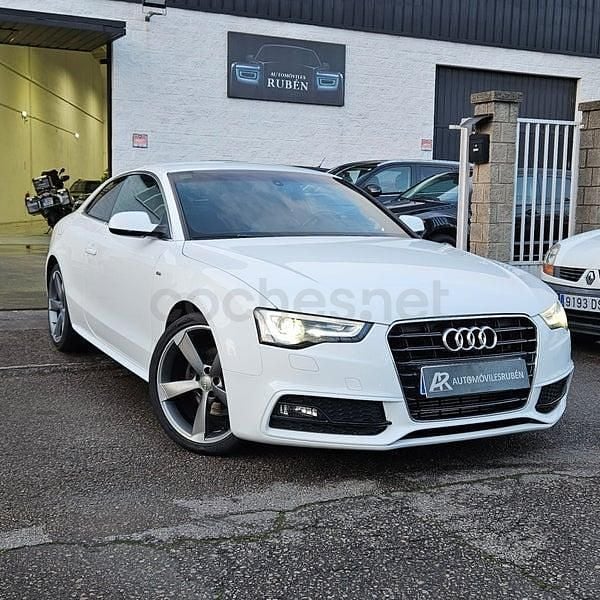Usado Audi A5 Premium 177 CV (130 kW) 2013 Blanco Coupe