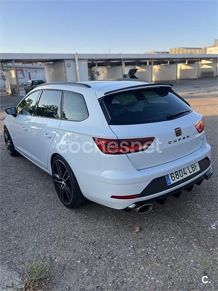 Brugt Seat Leon ST CUPRA 290 HK (213 kW) 2019 Hvid Stationcar