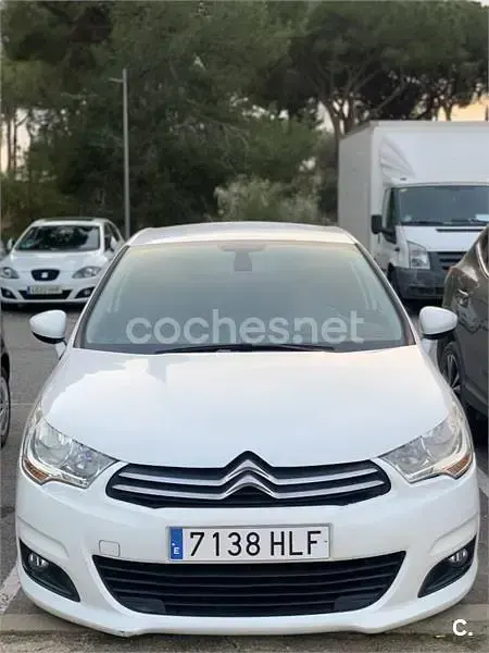 Usado Citroën C4 Exclusive 92 CV (67 kW) 2012 Blanco Berlina