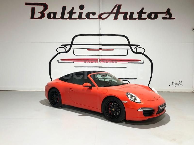 Usado Porsche 911 Carrera S Cabriolet 420 CV (308 kW) 2016 Naranja Descapotable