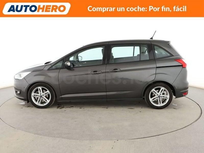 Usado Ford Grand C-Max Trend 120 CV (88 kW) 2019 Gris Monovolumen