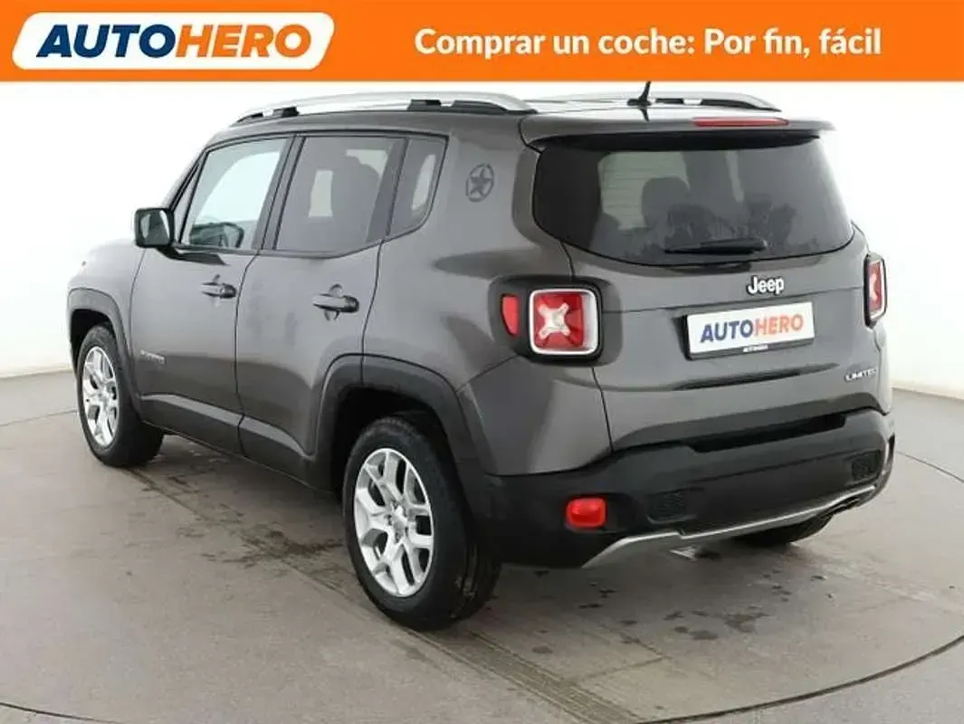 Begagnad Jeep Renegade Limited 120 HK (88 kW) 2017 Grå SUV