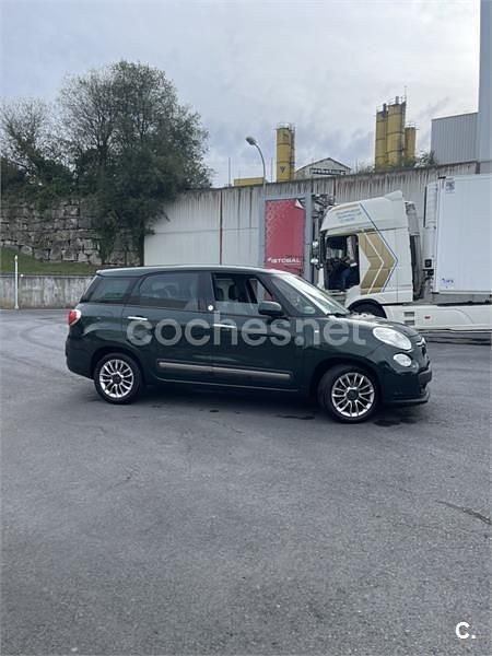Usado Fiat 500L Pop Star 105 CV (77 kW) 2015 Verde Monovolumen
