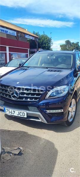 Azul Usado 2015 Mercedes ML250 SUV | 23.000 € (Precio justo) - Imagen 1/4