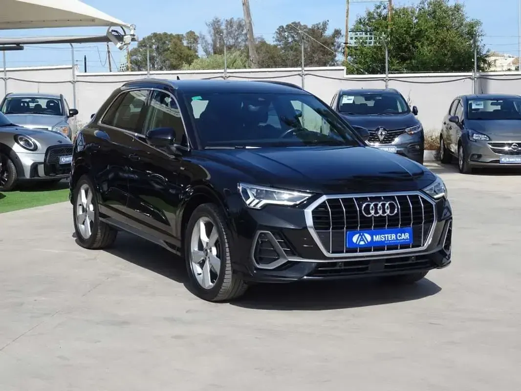 Usado Audi Q3 S-Line 150 CV (110 kW) 2022 Negro SUV