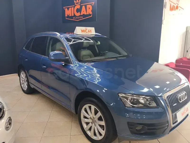 Usado Audi Q5 170 CV (125 kW) 2010 Azul SUV