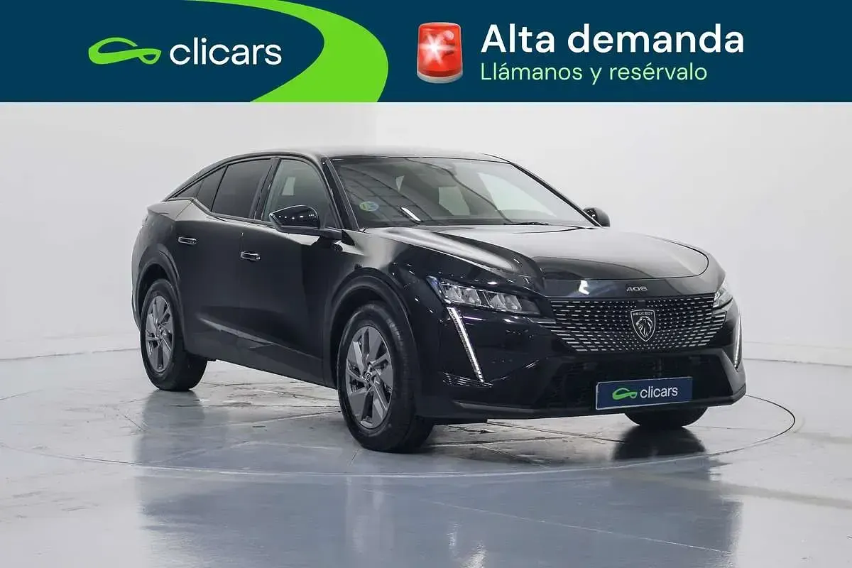 Usado Peugeot 408 Allure 136 CV (100 kW) 2025 Negro SUV