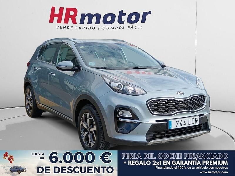 Gris Usado 2020 Kia Sportage SUV | 13.840 € (Precio justo) - Imagen 1/4
