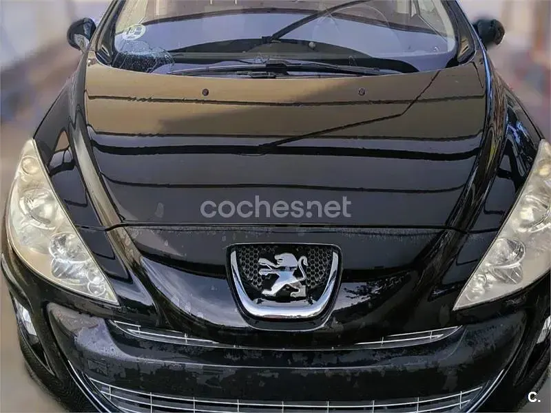 Usado Peugeot 308 Premium 110 CV (80 kW) 2008 Negro Berlina