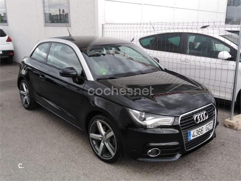 Usado Audi A1 Ambition 122 CV (89 kW) 2010 Negro Utilitario