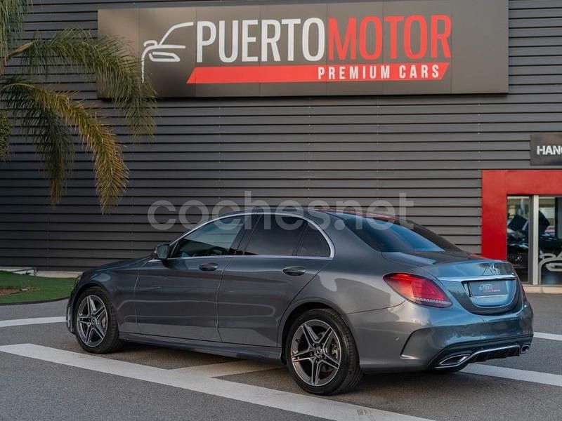 Usado Mercedes C200 160 CV (117 kW) 2019 Gris Berlina