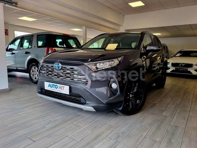 Gris / plata Usado 2021 Toyota RAV4 Hybrid Luxury SUV | 35.999 € (Precio justo) - Imagen 1/4