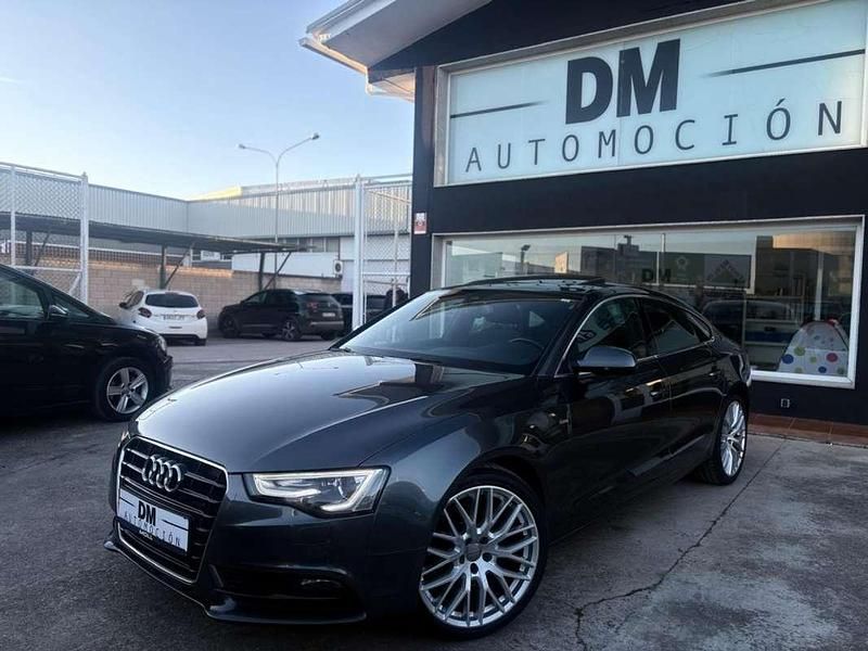 Usado Audi A5 Sportback S-Line 230 CV (169 kW) 2015 Negro Utilitario