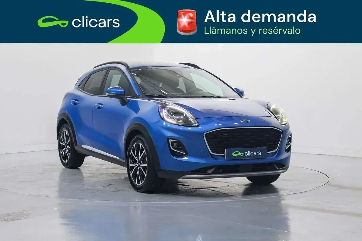 Usado Ford Puma Titanium 125 CV (91 kW) 2022 Azul SUV