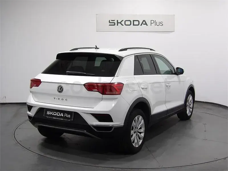Usado VW T-Roc Advance 115 CV (84 kW) 2019 Blanco SUV
