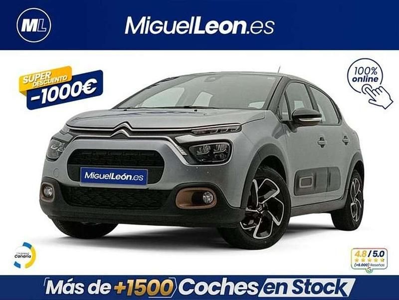 Usado Citroën C3 PureTech 82 CV (60 kW) 2024 Gris Utilitario