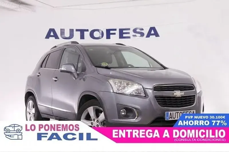 Usado Chevrolet Trax LT 130 CV (95 kW) 2013 Gris / plata SUV