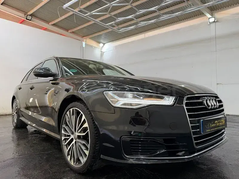 Usado Audi A6 Advanced 150 CV (110 kW) 2016 Negro Familiar