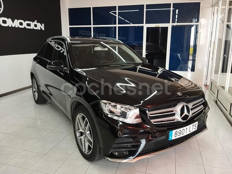 Negro Usado 2017 Mercedes GLC220 SUV | 20.999 € (Buen precio) - Imagen 1/4