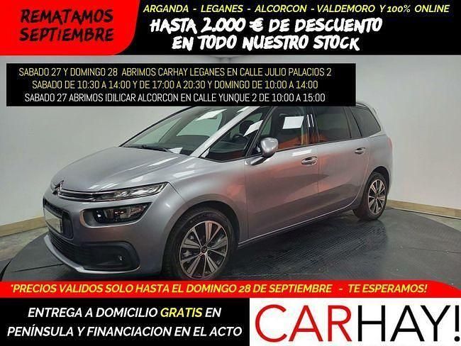 Gris Usado 2019 Citroën C4 SpaceTourer Business Class Monovolumen | 12.990 € (Precio justo) - Imagen 1/4