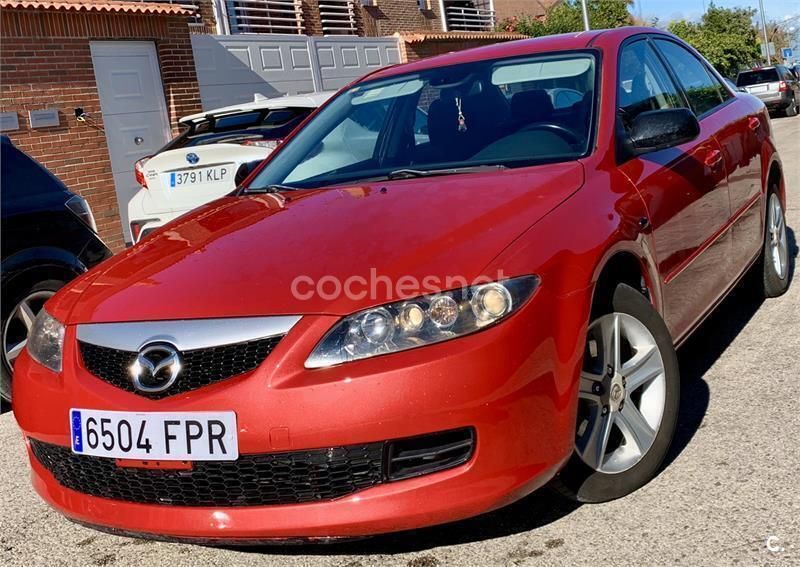 Brugt Mazda 6 Active 121 HK (88 kW) 2007 Rød Sedan