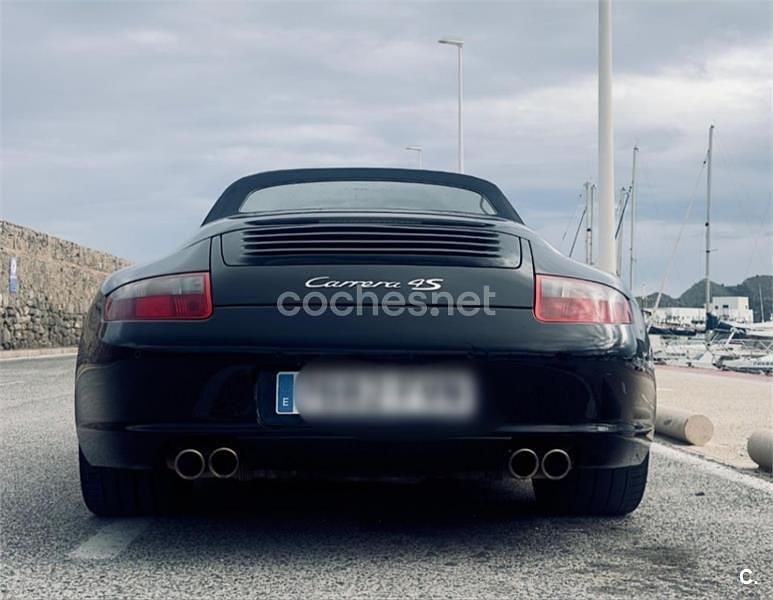 Usado Porsche 911 Carrera 4S Cabriolet 355 CV (261 kW) 2007 Negro Descapotable