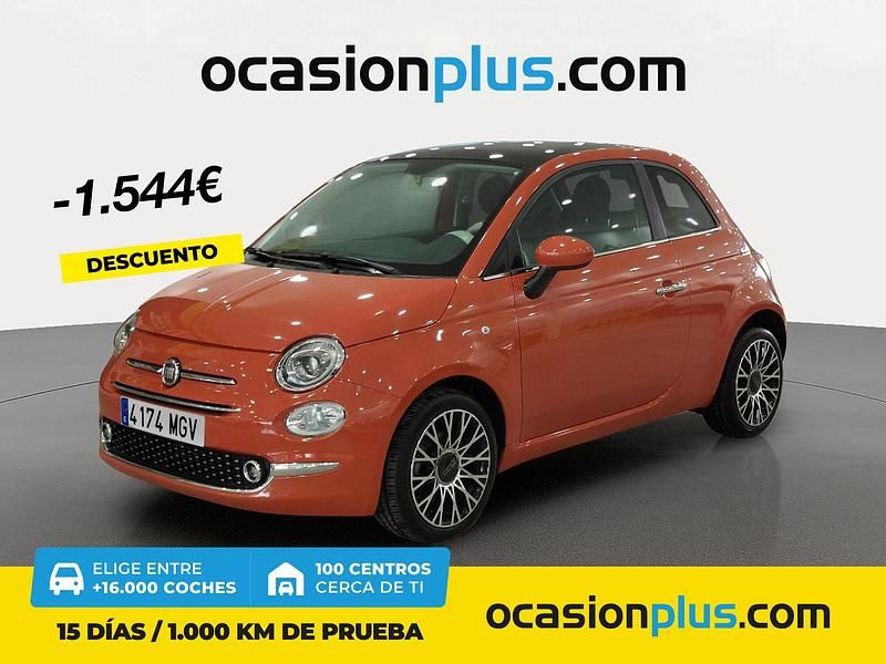 Naranja Usado 2023 Fiat 500 Dolcevita Utilitario | 11.490 € (Precio justo) - Imagen 1/4