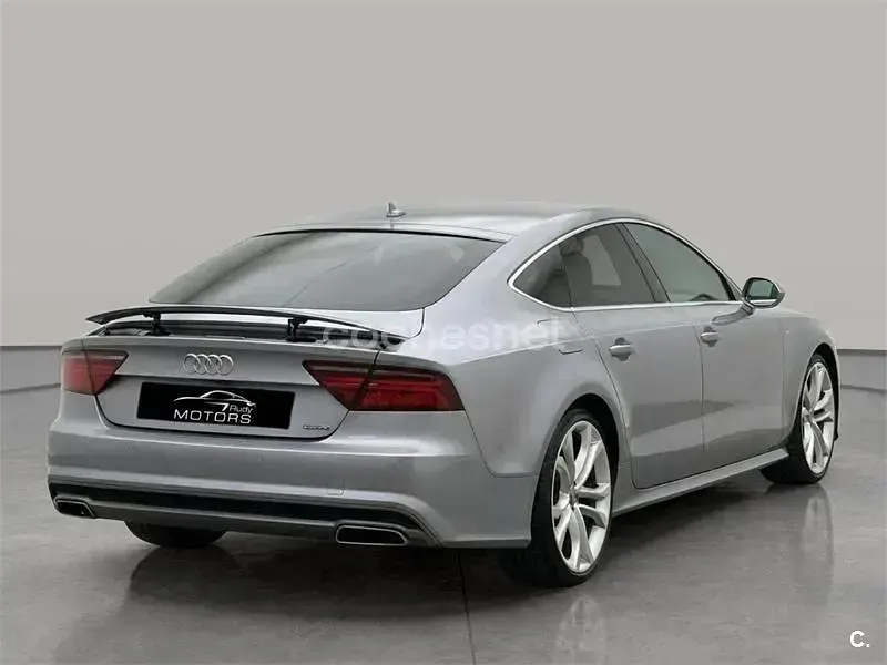 Usado Audi A7 Sportback S-Line 218 CV (160 kW) 2016 Gris / plata Utilitario